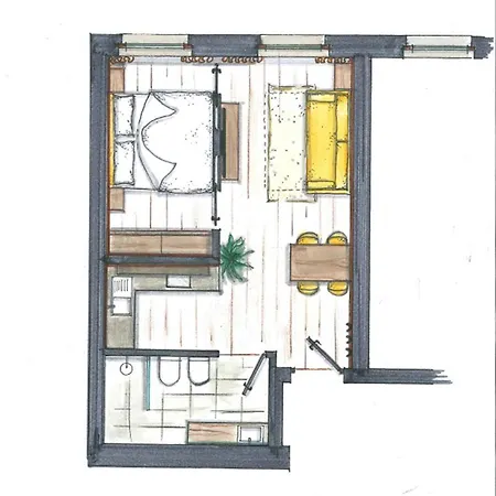 Gerharts Premium Living - Center Of With Free Parking And Brixencard Apartment