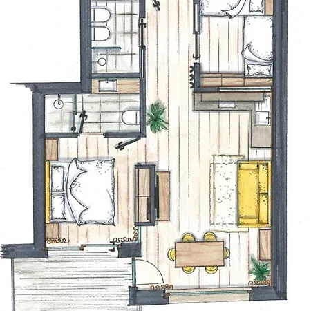Gerharts Premium Living - Center Of With Free Parking And Brixencard Bressanone