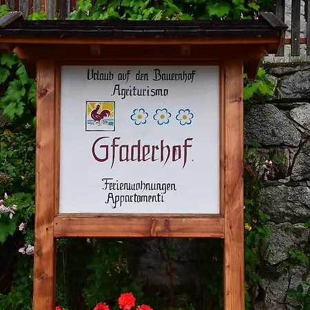 Gfaderhof Apartment *