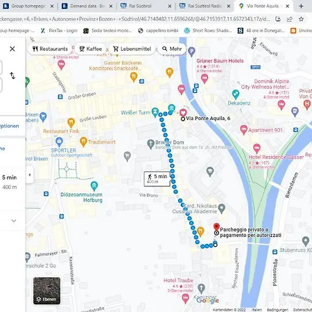 Downtown Hideout Pedestrian Zone Private Garden, Parking Card Apartment
