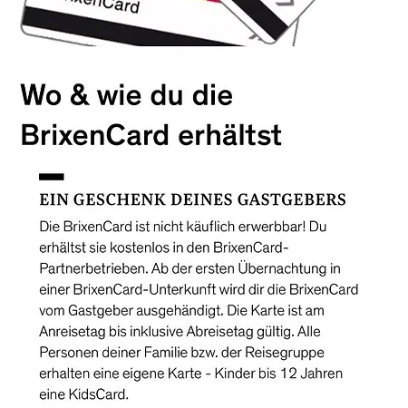 Apartment Burgfrieden With Brixencard *